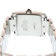 Cartier ( ) W51011Q3 Tank Fran aise MM Silver Dial SS QZ Stainless Quartz Watch 5