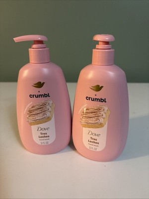 2 PACK Dove x Crumbl Tres Leches Hand Wash Limited Edition NEW  12 FL OZ