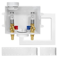 WM008 Washing Machine Outlet Box Center/Side Drain 1/2 PexA 3/4 MHT 1 PCS