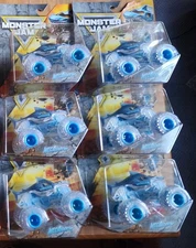 Spin Master Monster Jam Series MEGALODON 1:64 Ghost Crew CHASE New Lot of 6 READ