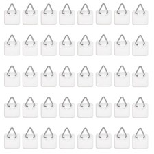 40Pcs Adhesive Picture Hangers for The Wall Plate Hangers Stick On Hooks Stic...