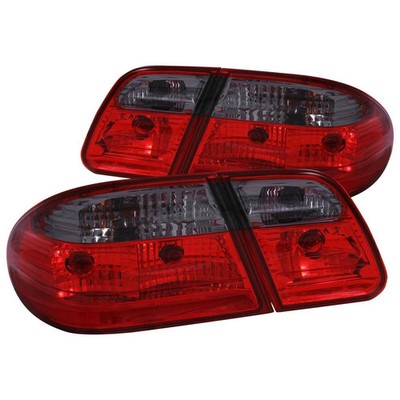 Anzo 221207 Tail Lights For Mercedes Benz E320 1996-2002 Sedan LH+ RH Set Smoked