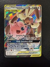 Pokémon TCG Mega Lopunny & Jigglypuff GX 165/236 Cosmic Eclipse 2019 Tag Team LP