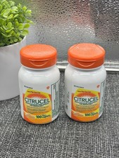 2-CITRUCEL Fiber Therapy Regular Strength -100 Caplet Each Bottle Exp: 04/2026