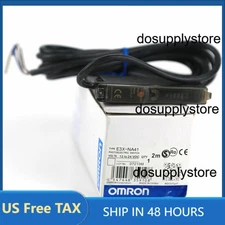 New Omron E3X-NA41 Photoelectric Optical Fiber Sensor Switch E3XNA41 In Box 1PCS