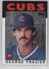 2017 Topps Rediscover Topps Buybacks Gold George Frazier #1986-431 fm0