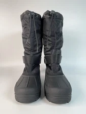 Nortiv8 Mens Black Winter Snow Boots Size 9