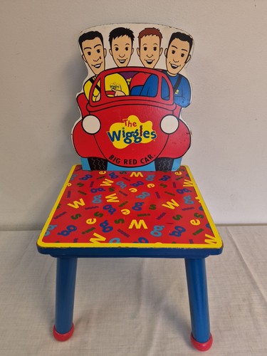 The Wiggles Big Red Car Official Kids Themed Chair - Vintage - 22 " Tall