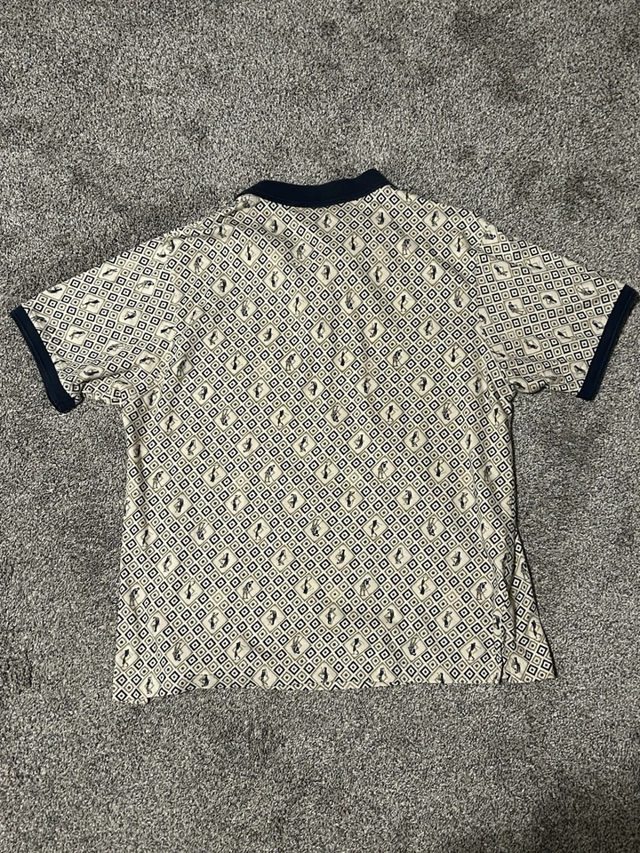 Vintage Penguin Sport Golf Polo With Golfer Print Size XL - Image 4 of 4