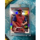 2023 Topps Chrome Image Variation Mike Trout #27 Angels Baseball Card