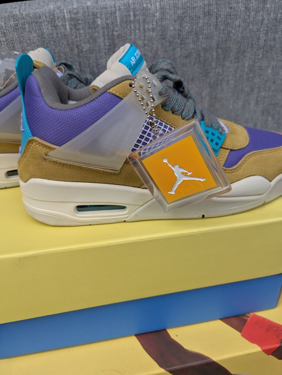 Jordan 4 Union Desert Moss Size 10 View 3