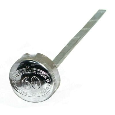 Öleinfüllstutzen + Ölmessstabanzeige passend für Royal Enfield Bullet Steel C...