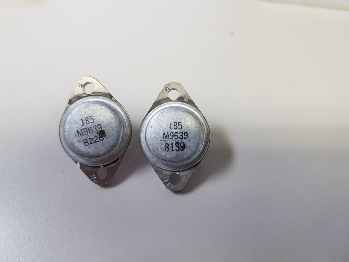 Motorola Vintage Transitors 48869639 (M9639 NPN) Pair | eBay 