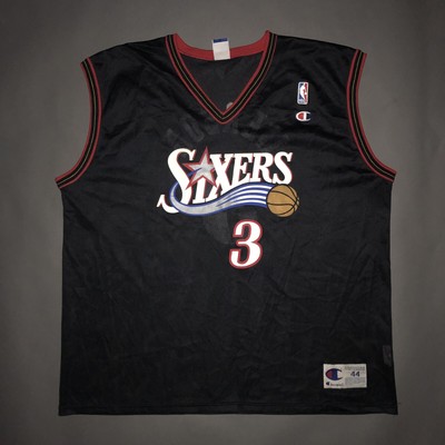 allen iverson jersey xl
