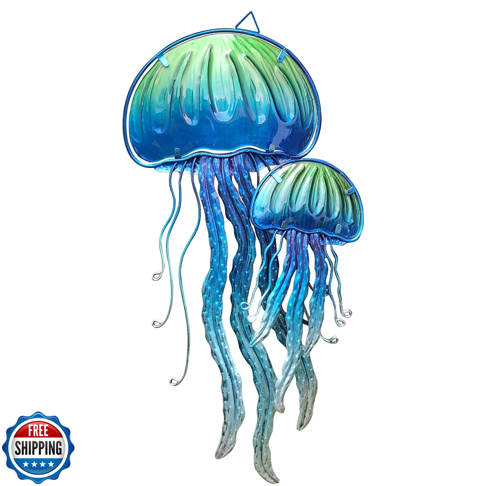 JOYBee Ocean Jellyfish Wall Art Decor Sea Life Nautical Home Hanging Decor Gl