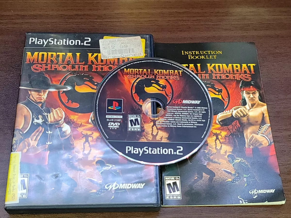 Mortal Kombat - Shaolin Monks (BR) Traduzido para ps2