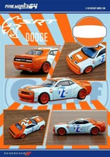 Fine Works64 1:64 Hellcats Diecast model Car