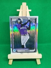 2024 Bowman Chrome Eriel Dihigo Prospects Refractor 1st #'d 303/499 - ROCKIES 
