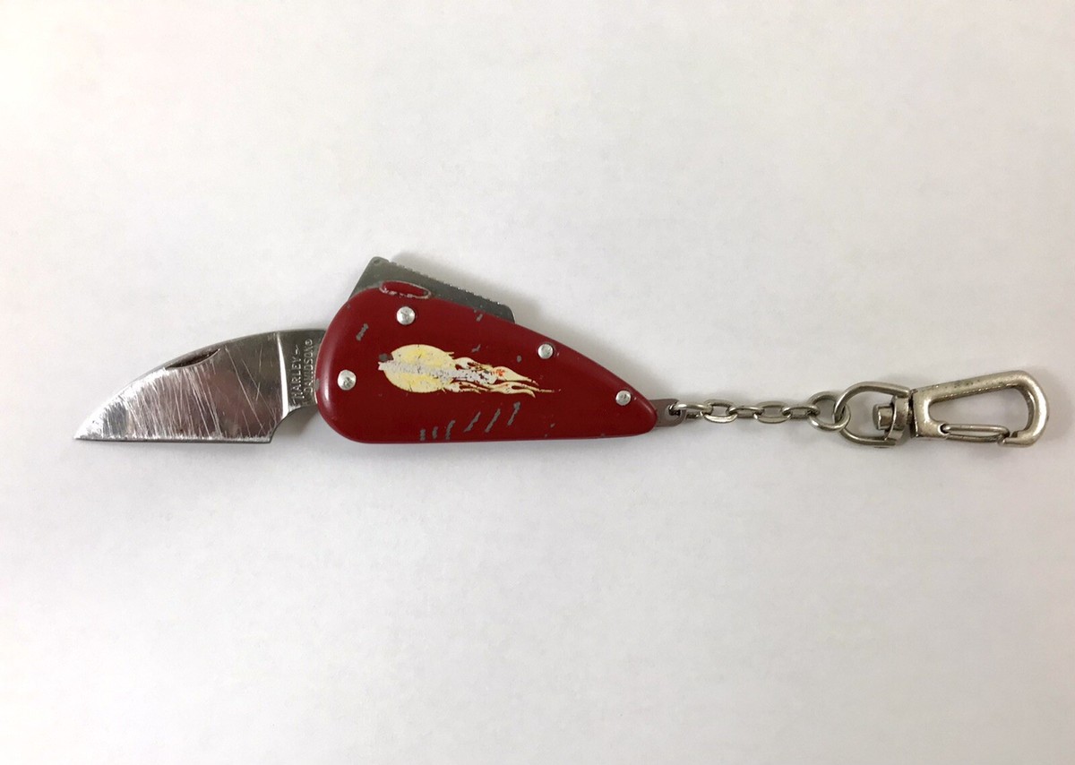 90年代 シンク・タンク A KNIFE AND A FORK CDシングル HARLEY DAVIDSON FOLDING POCKET KNIFE ON CHAIN GAS TANK SHAPE 2000