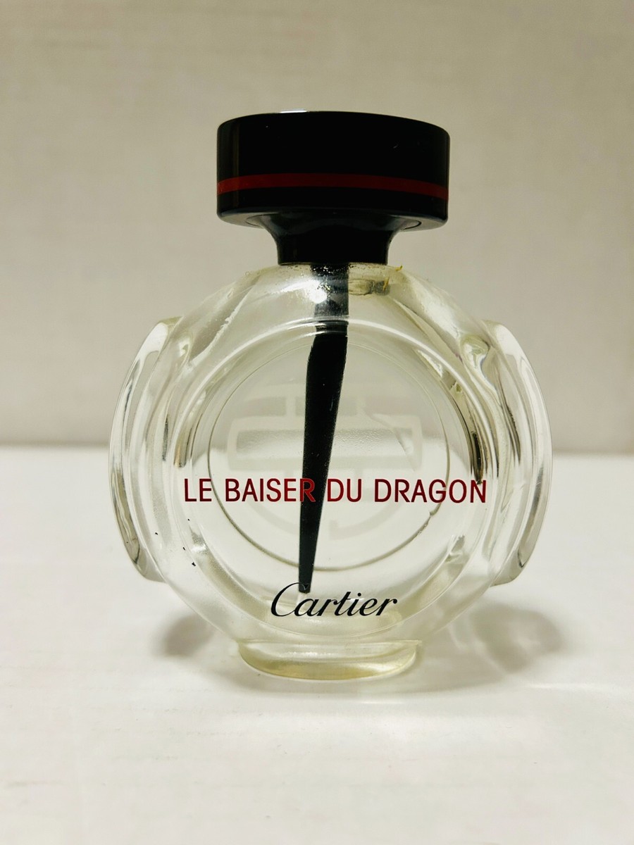 Used Cartier Le Baiser Du Dragon 100ml Empty Perfume Bottle | eBay