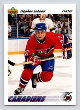 1991-92 Upper Deck #261 Stephan Lebeau  Montreal Canadiens 