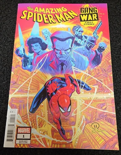 2024 MARVEL AMAZING SPIDER-MAN GANG WAR FIRST STRIKE #1 JOEY VAZQUEZ VARIANT