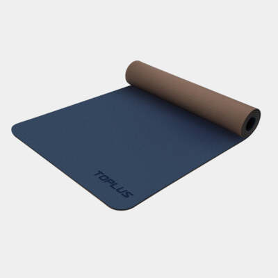 TOPLUS Classic Yoga Fitness Mat 6mm Dual Colour, Blue, Pink, Grey, Orange  UK