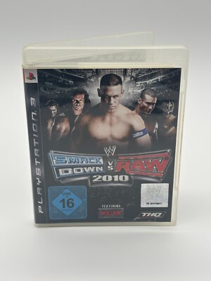 PS3 Sony Playstation 3 - Smackdown vs Raw 2010 - CIB/PAL