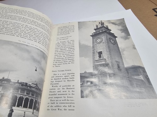 1937 BERGAMO ITALY TRAVEL BOOK GUIDE IN ENGLISH ITALIA TURISMO TOURISM TOURIST - Picture 14 of 15
