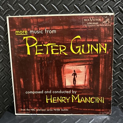More Music From Peter Gunn by Henry Mancini LP Vinyl Record Mono