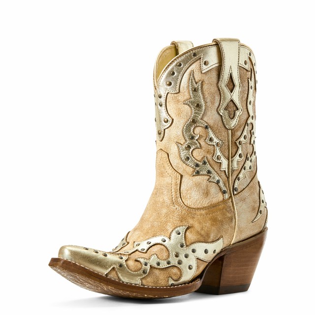 Ariat 10029660 Women's Warm Stone Beige/Khaki 9" Sapphire Leather