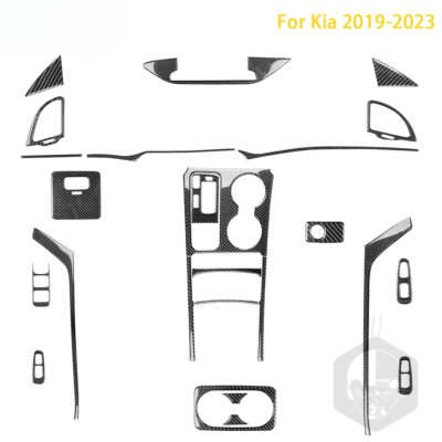 For Kia Stinger 2019-2023 Accessorie Carbon Car Interior Full Protection Sticker