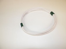 18 Ga. WHITE Abrasion-Resistant General Purpose Wire TXL - 25 feet coil 