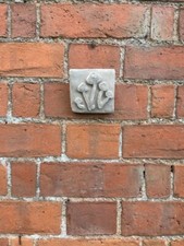 Magic Mushroom Wall Hanging Tile Indoors or Outdoor Garden Patio