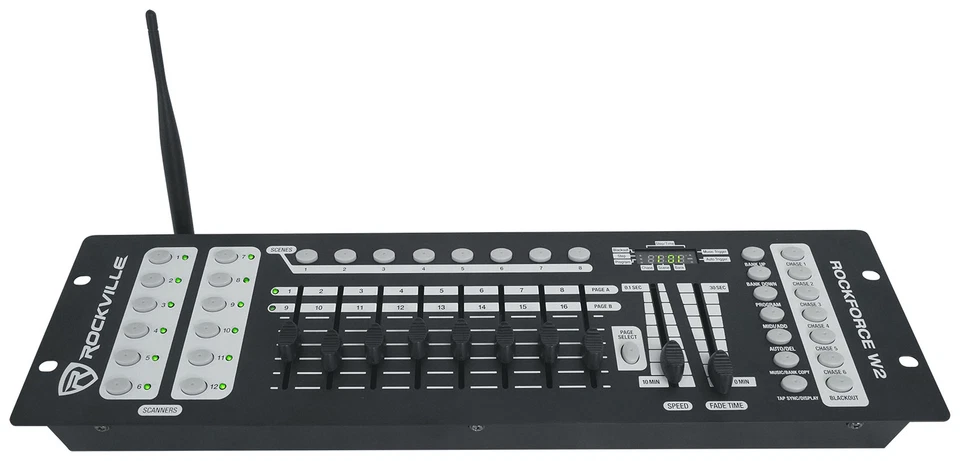 American DJ ElectraPix Par 7 RGBAL+UV LED IP65 Wireless DMX Par Light+Controller - Image 3 of 4