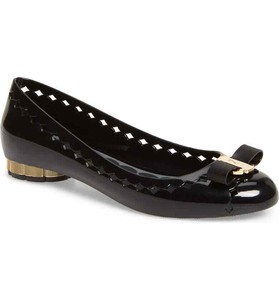 ferragamo jelly flats