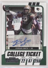 2021 Panini Contenders Draft Picks College Ticket Jordan Smith #291 Auto 0o4t
