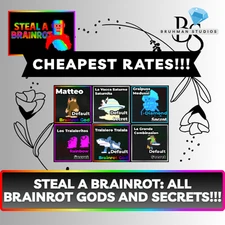 ONLINE🟢 | Steal A Brainrot | SAB | All Brainrot God Secret Gold Diamond Rainbow