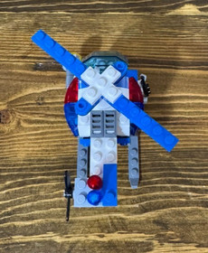 LEGO 10720 Juniors: Police Helicopter Chase 100% Complete W/Instruction Manual