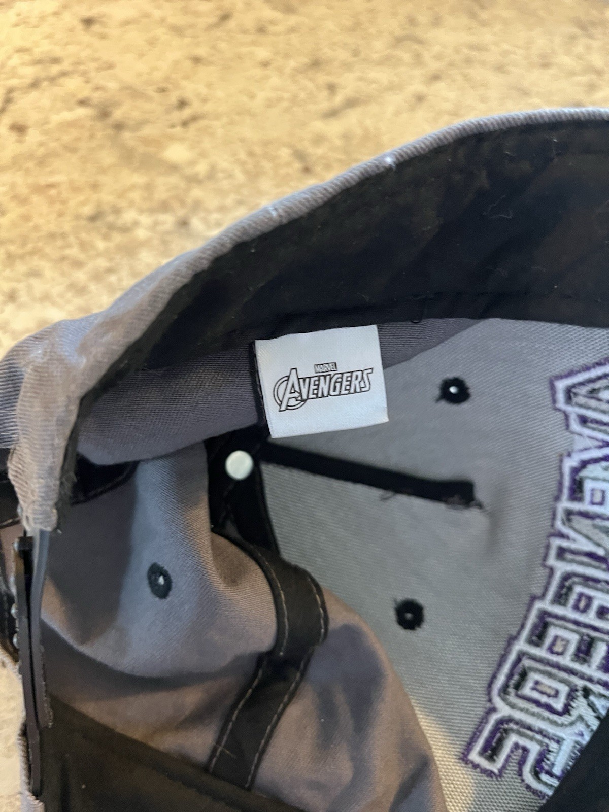 Avengers Ball Cap - Gray - image 3