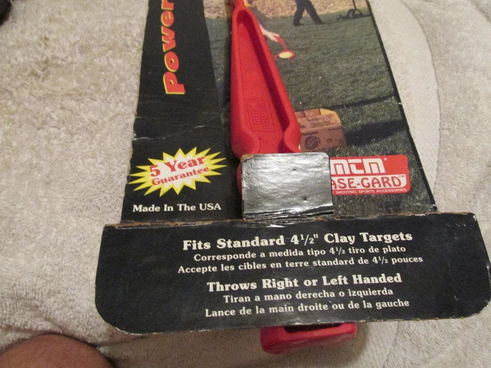 Lanzador objetivo de arcilla EZ Throw 2 - Curva de potencia EE. UU. ¡¡Nuevo en paquete!!! Foto 3 de 4