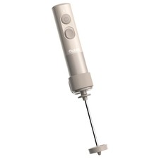 OutIn LattoGo Milk Frother Handheld, Professional Grade Rechargeable Mixer