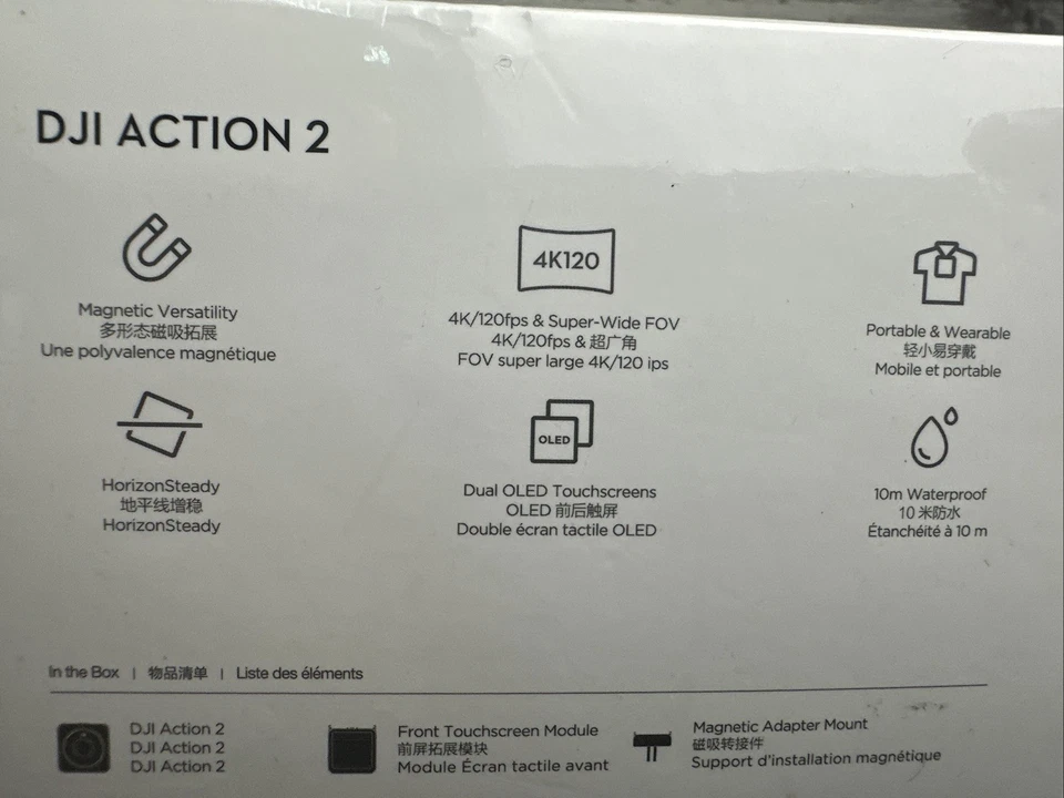 DJI Action 2 Dual Screen Combo Action Camera - Brand New Sealed - Fast Shipping - Image 4 of 4