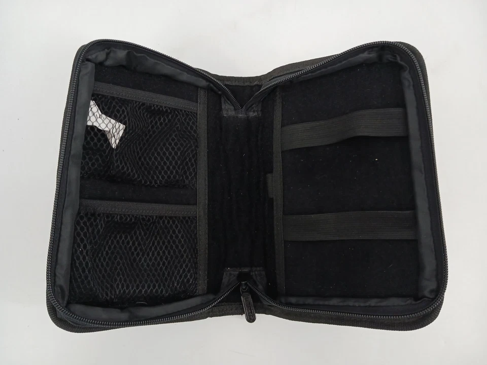 Official Nintendo DS GBA DSi XL Black Folio Folder Carrying Case with Logo - Image 3 of 4