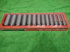 New Snap-on 12 Drive 6-point Deep Socket Set 38 Thru 1 18 313tsya Sealed