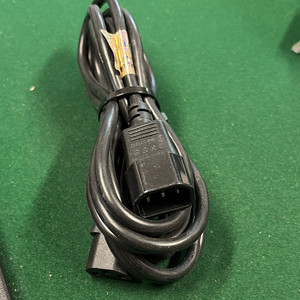 Black IEC C13 Female to C14 Male Power Extension Cord Cable 6 ft set of 10