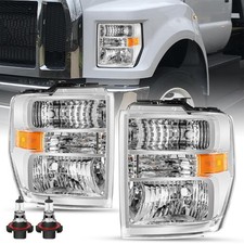 Headlight Assembly Aero Style for E150 E250 E350 E450 Super Duty 2008-2021