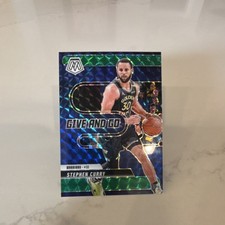 2024-25 Panini Mosaic Give and Go Stephen Curry Warriors #9 NBA Basketball Card