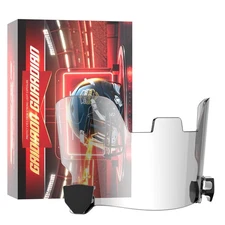 Clear Football Visor, Lightweight Polycarbonate Lens, Scratch-Resistant & Uni...