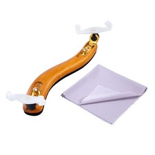 Hypoallergenic Wood Violin Viola Shoulder Rest Fits 3/4 4/4 Adjustable